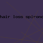 hair loss spironolactone
